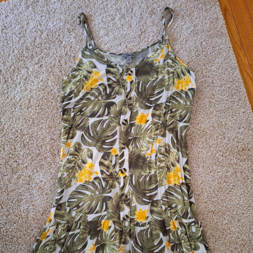 Palm dress J for Justify women medium